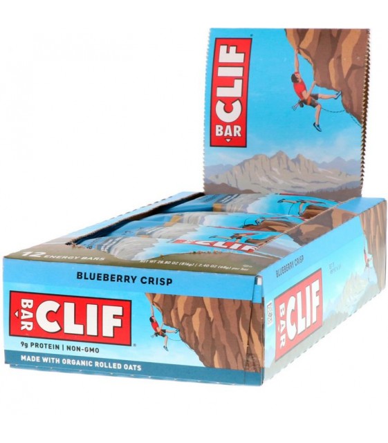 Clif Bar, Energy Bar, Blueberry Crisp, 68 g