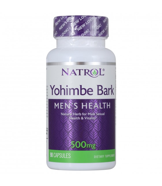 Yohimbe Bark 500 mg Natrol