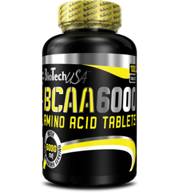 BCAA 6000/  БЦА 6000 100 табл. Biotech USA