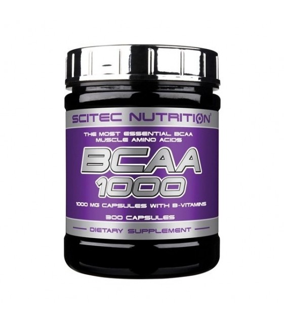 BCAA 1000,  БЦА 300 кап Scitec Nutrition 