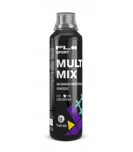 MultiMix Жидкий витаминно-минеральный комлекс, Fruit mix 500 ml