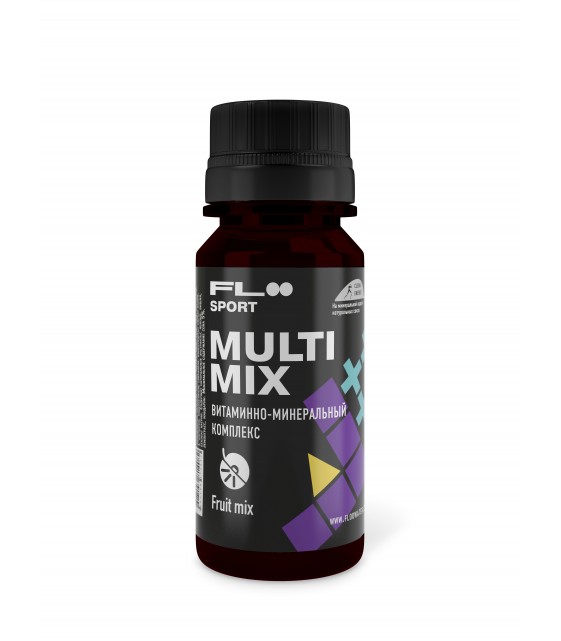 MultiMix Жидкий витаминно-минеральный комлекс, Fruit mix 60 ml