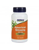 American Ginseng, Женьшень Американский 500 mg, 100 caps NOW