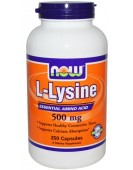 L-Lysine Лизин, 500 мг 100 табл NOW