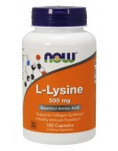 L-Lysine Лизин, 500 мг 100 капс NOW