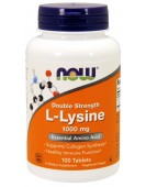 L-Lysine Лизин, 1000 мг 100 табл NOW