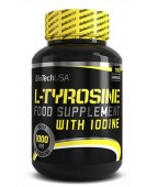 L-Tyrosine Тирозин  500 mg/100 капс, Biotech USA