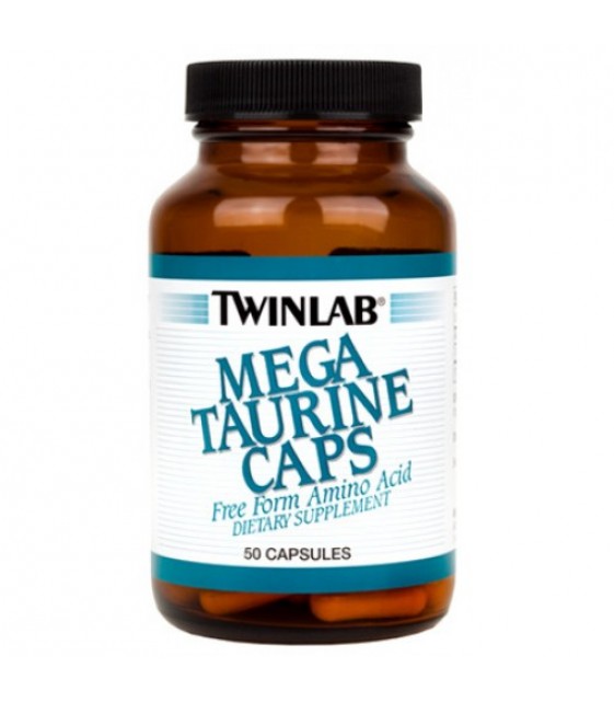 Mega Taurine Caps, 1000 мг/50 капс TWINLAB