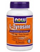 Tyrosine Тирозин 750 мг/90 капс NOW