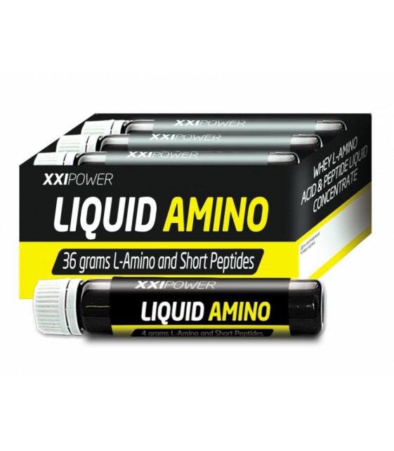 Liquid Aminos Жидкие Аминокислоты, 9 амп/25 мл XXI Power