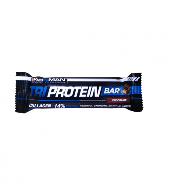 TRI Protein bar протеиновый батончик, 50 г Ironman 