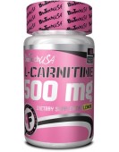 L-Carnitine L-карнитин 500 мг/60 жеват таб Biotech USA