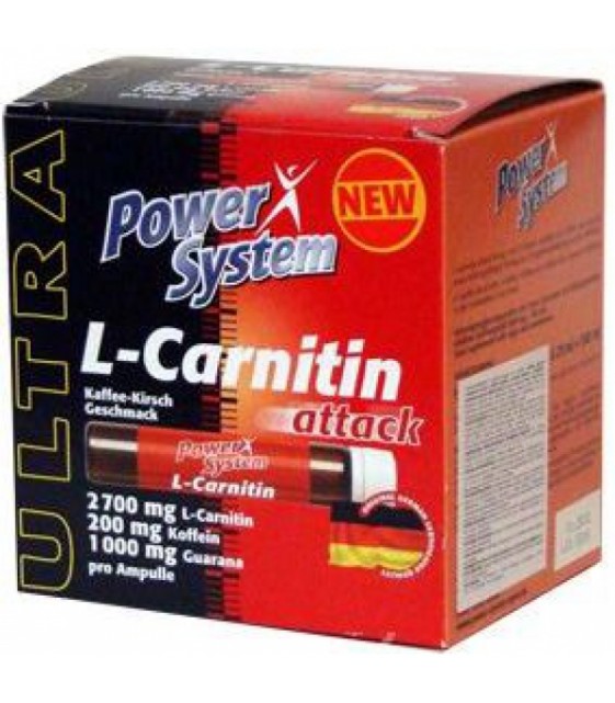 L-Carnitine Attack 3600 L-карнитин в 20 амп.Power System