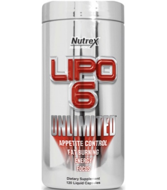 Lipo-6 Unlimited Липо-6 Анлимитед, 120 капс Nutrex