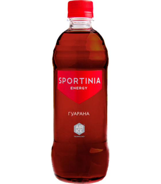 Sportinia Energy с гуараной 500 мл, Sportinia  