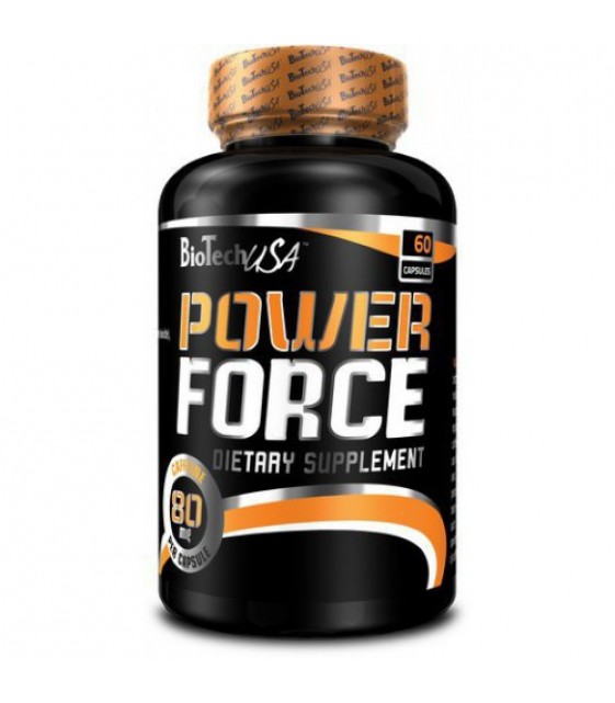 Power Force (Caffeine+Taurine Кофеин+Таурин), 60 капс Biotech USA