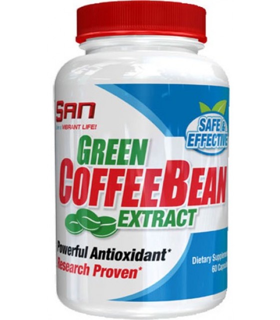 Green Coffee Bean Зеленые зерна кофе, 60 капс. 