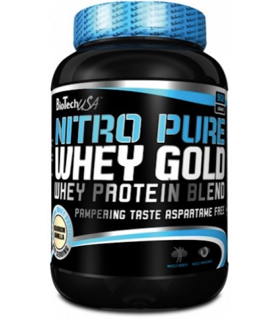 Nitro Pure Whey Gold, Нитро Пьюр 908 гр. Biotech