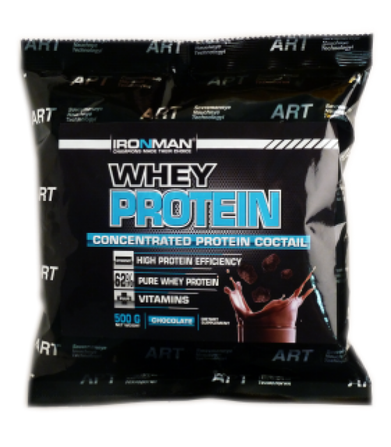 Whey Protein Сывороточный протеин, 500 гр. Ironman