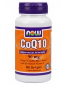 Coenzyme Q10+Vit E  c витамином Е 50 мг 100 гель .капс NOW
