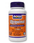Ubiquinol Убихинол, 50 мг, 60 капс Now