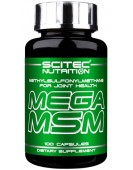 Mega MSM Мега МСМ, 100 капс Scitec Nutrition