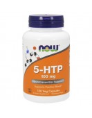 5-HTP  5-гидрокситриптофан 100 мг, 120 вег. капс NOW