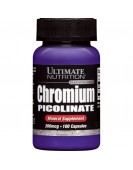 Chromium Picolinate Пиколинат хрома 200 мкг 100 капс. Ultimate Nutrition