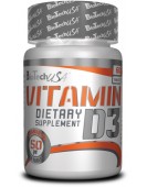 Vitamin D-3, Витамин Д-3, 60 капс Biotech USA
