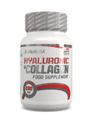 Hyaluronic & Collagen, 30 капс Biotech USA