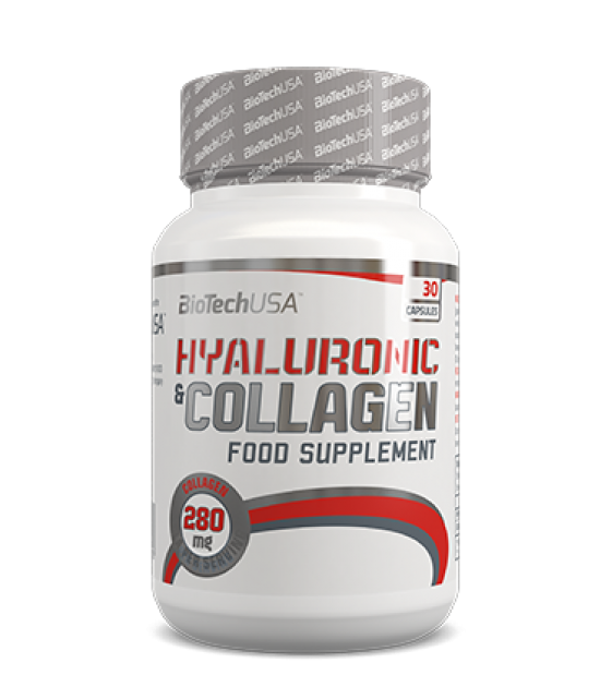 Hyaluronic & Collagen, 30 капс Biotech USA