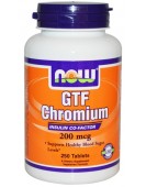 GTF Chromium  ФПГ Хром 200 мгк/100 таб. NOW