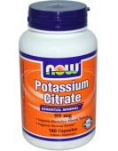 Potassium Citrate Калий, 99 мг/180 капс NOW