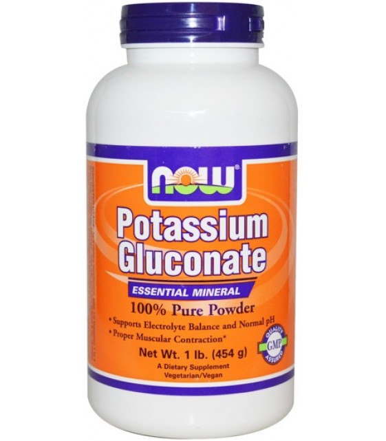 Potassium Gluconate Калий, 99 мг/100 табл
