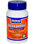 Astaxanthin Астаксантин, 4 мг/60 гел.капс NOW 