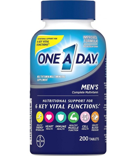 One A Day Men's 200 Tablets BAYER
