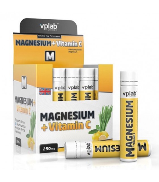 Magnesium+Vitamin C/Магний c вит. С 20 амп./25 мл. VPL