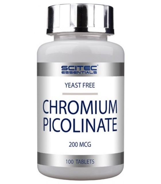 Chromium picolinate, Пиколинат хрома 100 таб Scitec Nutrition