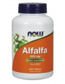 Alfalfa / Люцерна 650 мг, 250 табл NOW
