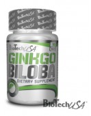 Ginkgo Biloba,  Гинкго Билоба 90 табл. Biotech USA