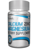 Calcium Zinc Magnesium Кальций-магний-цинк, 100 таб. Biotech USA