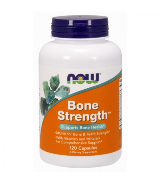 Bone Strength Крепкие кости 120 капс, NOW