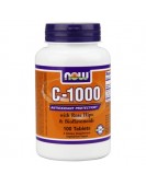 C-1000, витамин С-1000 100 табл NOW