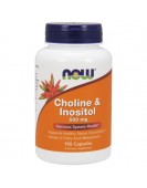 Choline & Inositol/ Холин & Инозитол 250/250 мг 100 капс. NOW