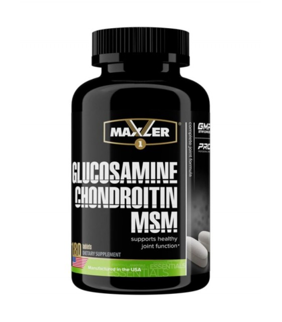 Glucosamine Chondroitin MSM, 180 таб Maxler