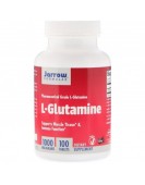 L-Glutamine, 1000 мг, 100 таблеток, Jarrow Formulas