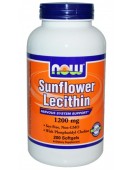 Sunflower Lecithin, Подсолнечный Лецитин1200 мг 100 капс