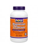 Magnesium & Calcium 2:1, Магний-Кальций, 250 таб. NOW