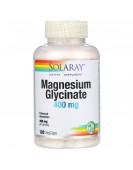Magnesium Glycinate 400mg, 120 VegCaps, Solaray