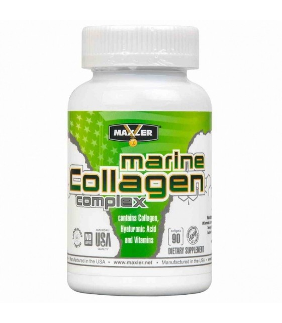 Marine Collagen Complex Морской коллаген 90 кап. Maxler